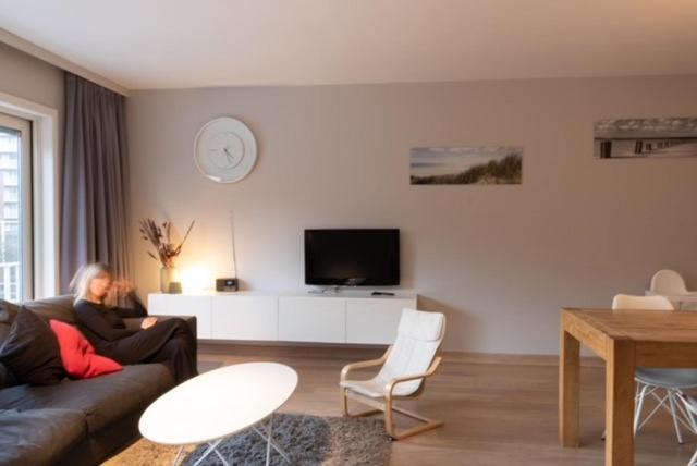 Appartement Nieuwpoort-Bad Met Garage מראה חיצוני תמונה